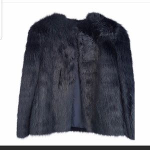Zara faux fur coat
